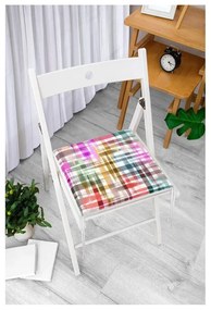 Poduszka na krzesło 40x40 cm Colour Crisscross – Mila Home
