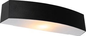 Nowoczesna lampa ścienna zewnętrzna czarna IP44 - Bojan