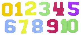 Masterkidz przezroczyste cyfry i litery 38 szt. montessori