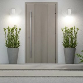 Rabalux 77161 zewnętrzna lampa ścienna LED Urfa, 9 W, IP65, biały, 11,5 cm