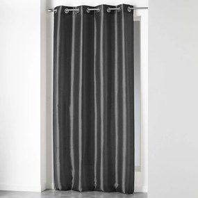 Ciemnoszara zasłona z mikrosatyny 140x240 cm Shana – douceur d'intérieur
