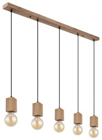 Globo 15655-5H - Żyrandol na lince ERNA 5xE27/60W/230V