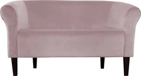Sofa Milo tkanina Welur : Kolor nogi - Venge, Kolor tkaniny - VELVET - MG55, Typ tkaniny - Velvet, Wysokość nogi - 20 cm