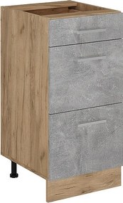 Szafka dolna do kuchni beton 40x46x81.6 r-line