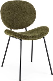 Tapicerowane krzesło w kolorze khaki Maddie – Yes Everyday