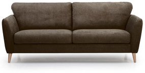 Brązowa sofa Scandic Oslo, 206 cm