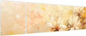 Obraz - Kwiaty (170x50 cm)