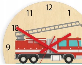 Zegar ścienny cichy do pokoju dziecięcego drewniany nowoczesny dekoracyjny