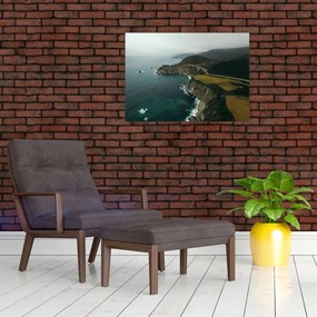 Obraz - Klif w oceanie (70x50 cm)