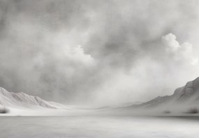 Fototapeta - Szara pustynia (196x136 cm)