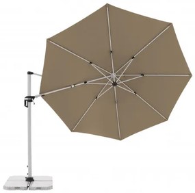 ACTIVE 370 cm - wahadłowy parasol ogrodowy z drążkiem bocznym : Substancja Desen - 846