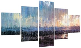 Obraz - Abstrakcja (125x70 cm)