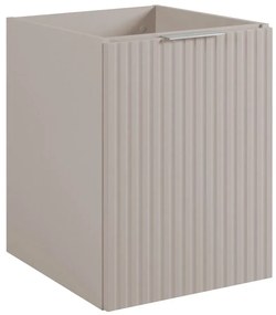 Kaszmirowa łazienkowa szafka jednodrzwiowa 40 cm E1-M30
