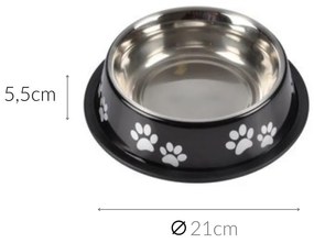 Miska dla psa, stal nierdzewna, Ø 21cm