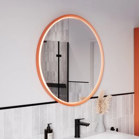 Lustro łazienkowe LED BELDIVO okrągłe - 80 cm