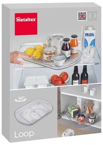 Obrotowy plastikowy organizer na przyprawy – Metaltex