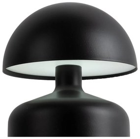 Czarna lampa stołowa LED (wys. 15 cm) Impetu – Leitmotiv