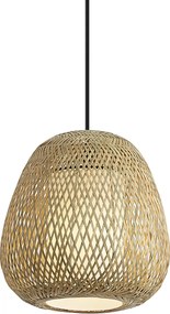 Lampa wisząca Japandi Bamboo 30 cm IP44 - Moana
