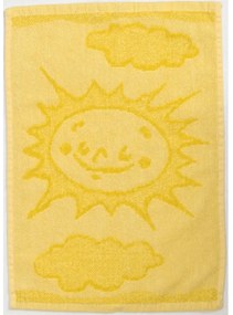 Ręcznik dziecięcy BEBE śłońce żółty 30x50 cm