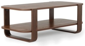 Brązowy stolik z drewna eukaliptusowego 55x109 cm Bellwood – Umbra
