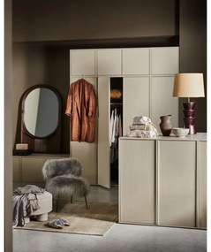 Kremowa szafa modułowa z litego drewna sosnowego 200x250 cm Daily – vtwonen