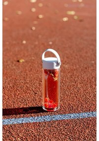 Miętowa szklana butelka 350 ml Fuori – Vialli Design