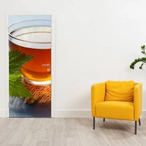 Fototapeta na drzwi - Kubek z herbatą (95x205cm)