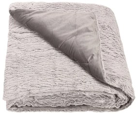 Koc Alla jasnoszary, 220 x 240 cm