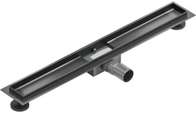 Mexen Flat korpus do odpływu liniowego 70 cm, gun gray szczotkowany - 1E15070