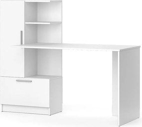 Biurko biały 150x59.3x120.1 tomy