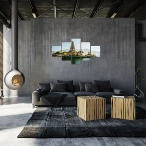 Obraz góry Batur (125x70 cm)
