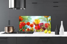 Szkło nad Blatem Klasyczna Elegancja Kwiatów