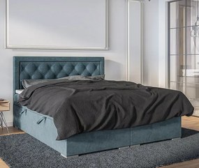 Pojedyncze łóżko boxspring 80x200 Flores Leca