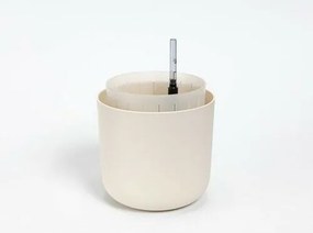 Plastia Doniczka samonawadniająca Tolita Air kremowy, śr. 16 cm, śred. 16 cm