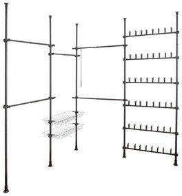 Stojak na buty teleskopowy HERKULES, wysokość 165 - 300 cm, WENKO