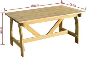 Stół drewniany T7-B28