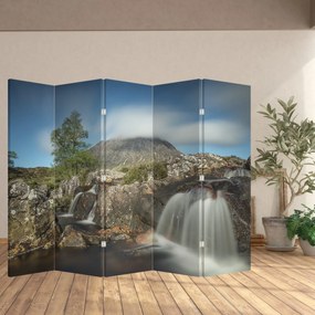 Parawan - Wodospady i góry (210x170 cm)