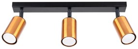 Listwa oświetleniowa WINX 3 czarna/miedziana SOLLUX  LIGHTING