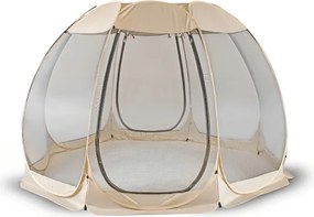 Pawilon CAMA 395 cm Altana Ogrodowa Beż/Czarny