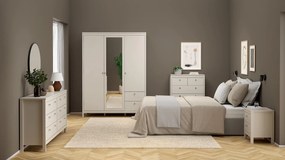 Komoda pokojowa z szufladami Madrid 4+4, kaszmir mat