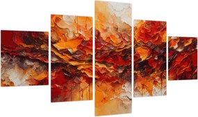 Obraz - Abstrakcja (125x70 cm)
