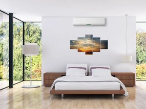 Obraz zachodu słońca (125x70 cm)