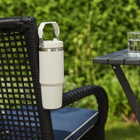 Termos stalowy z uchwytem VARMÖ, 900 ml