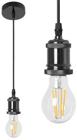 Lampa sufitowa wisząca LUMO APP008-1CP Czarna