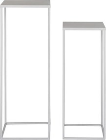 Zestaw Stolików Pomocniczych Beja, Beżowy, 19x19x50 cm, Kendra Home