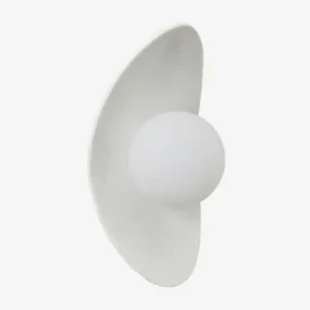 Lampa Ścienna Ayerte Biała - Sklum