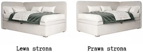 Łóżko dziecięce ZUMA z dodatkową powierzchnią spania - 80x200