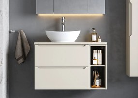 Kaszmirowa Szafka pod Umywalkę 60cm 2 Szuflady Etna