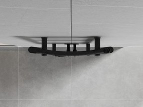 Mexen Ares grzejnik łazienkowy 700 x 400 mm, 240 W, czarny - W102-0700-400-00-70