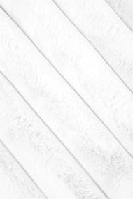 Koc puszysty POLARY, w grube prążki, 130 x 160 cm